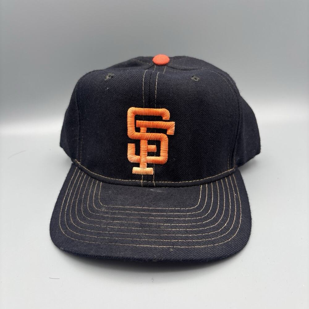 Vintage 70’s/80s SF Giants New Era SnapBack Black Hat